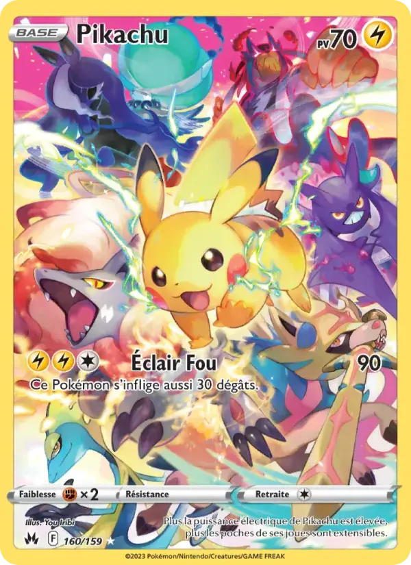 Pikachu - 160/160 - Zénith Suprême