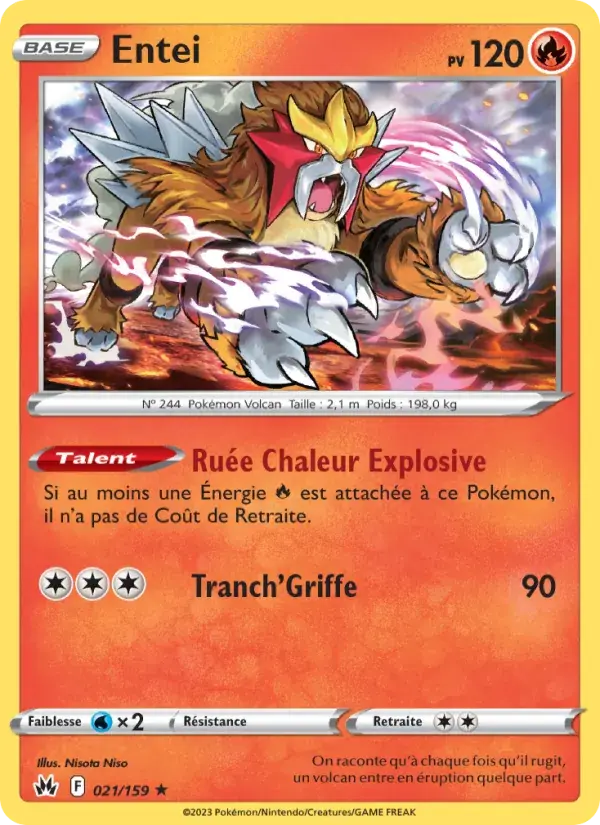 Entei - 021/160 - Zénith Suprême