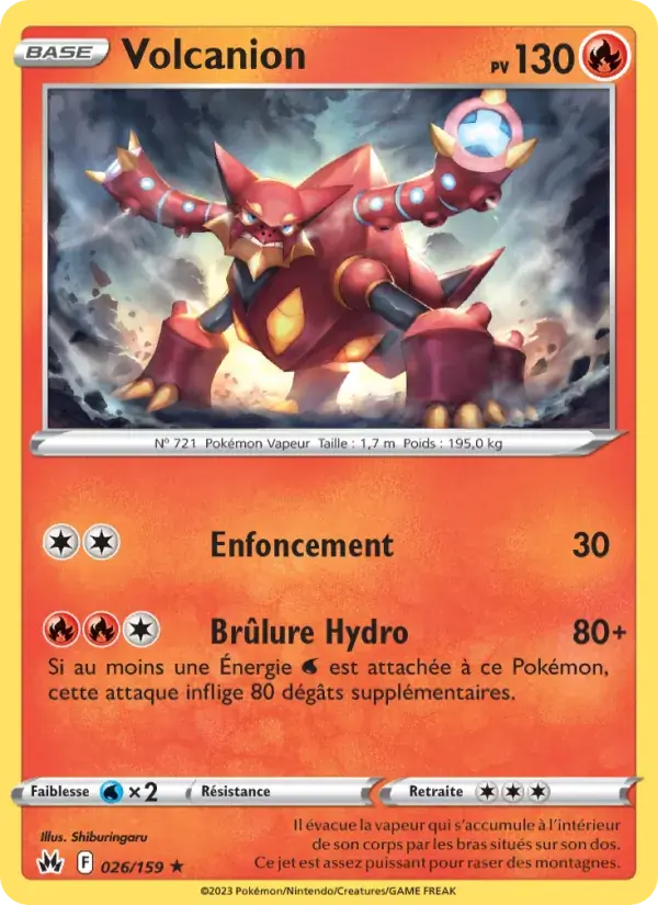 Volcanion - 026/160 - Zénith Suprême