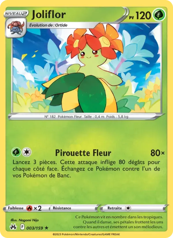 Joliflor - 003/160 - Zénith Suprême