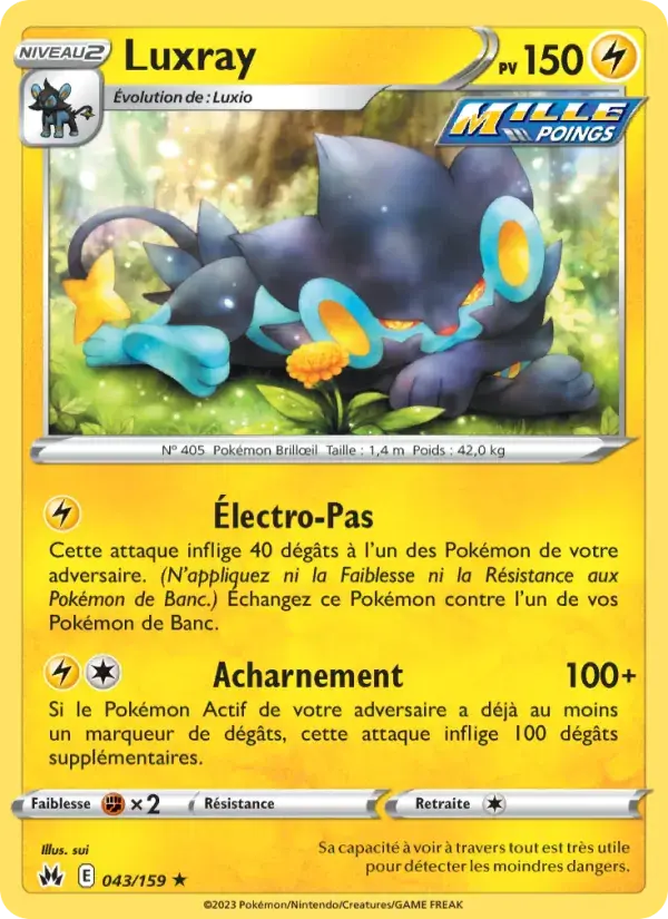 Luxray - 043/160 - Zénith Suprême