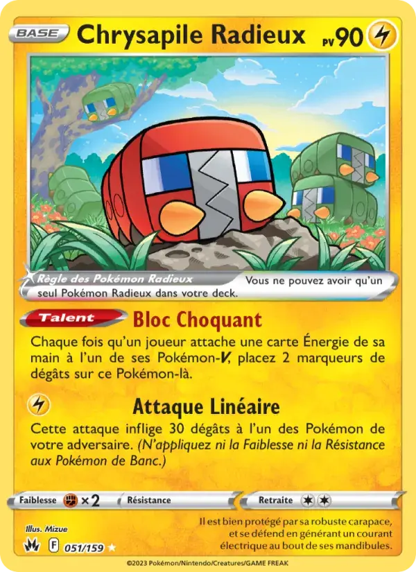 Chrysapile Radieux - 051/160 - Zénith Suprême