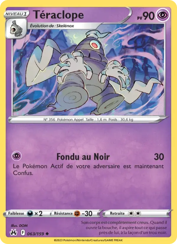 Téraclope - 063/160 - Zénith Suprême