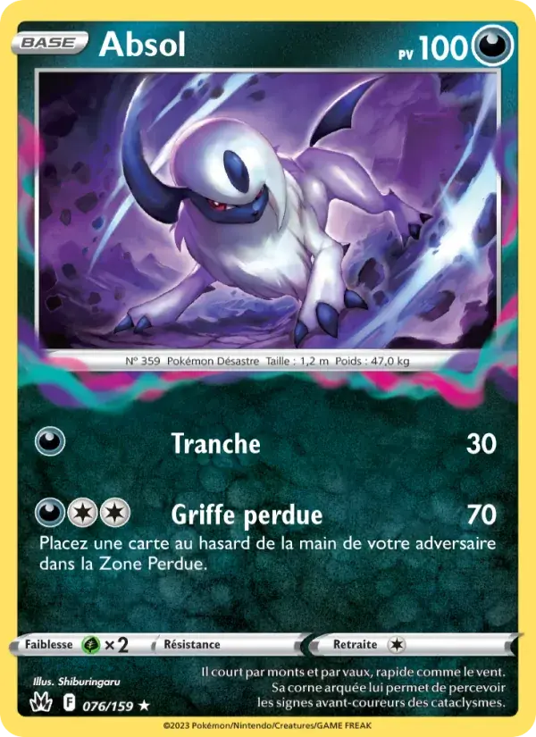 Absol - 076/160 - Zénith Suprême