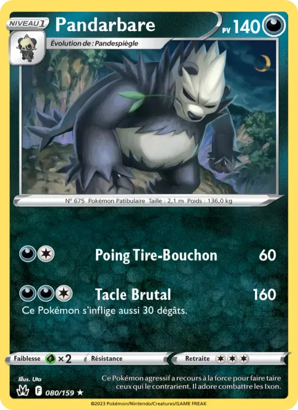 Pandarbare - 080/160 - Zénith Suprême