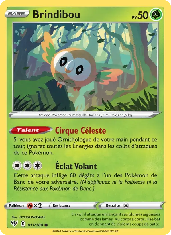 Brindibou - 11/201 - Ténèbres Embrasées