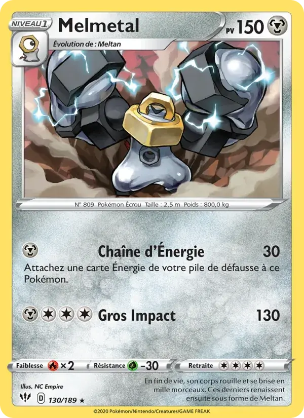 Melmetal - 130/201 - Ténèbres Embrasées