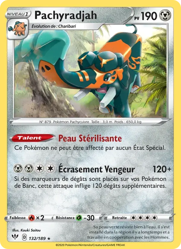 Pachyradjah - 132/201 - Ténèbres Embrasées