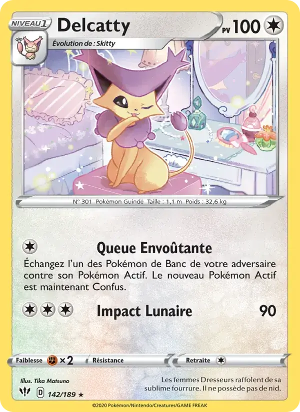 Delcatty - 142/201 - Ténèbres Embrasées