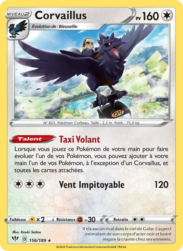Corvaillus - 156/201 - Ténèbres Embrasées