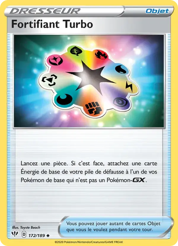 Fortifiant Turbo - 172/201 - Ténèbres Embrasées