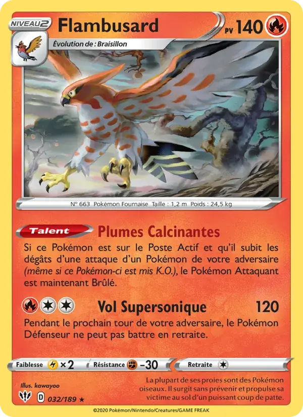 Flambusard - 32/201 - Ténèbres Embrasées