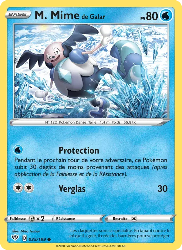 M. Mime de Galar - 35/201 - Ténèbres Embrasées