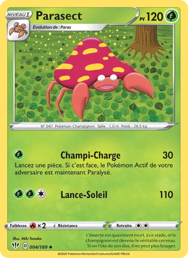 Parasect - 4/201 - Ténèbres Embrasées