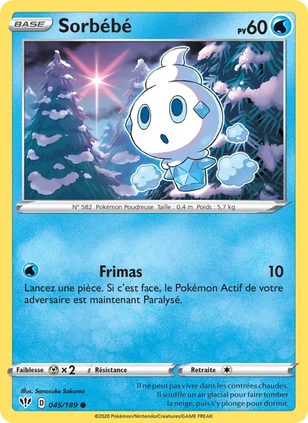 Sorbébé - 45/201 - Ténèbres Embrasées