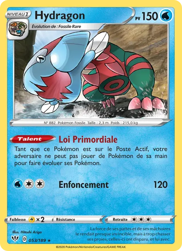 Hydragon - 53/201 - Ténèbres Embrasées