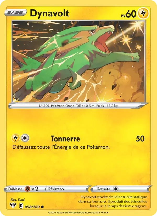 Dynavolt - 58/201 - Ténèbres Embrasées