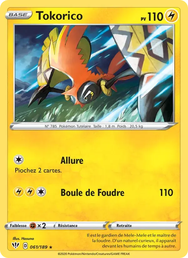 Tokorico - 61/201 - Ténèbres Embrasées