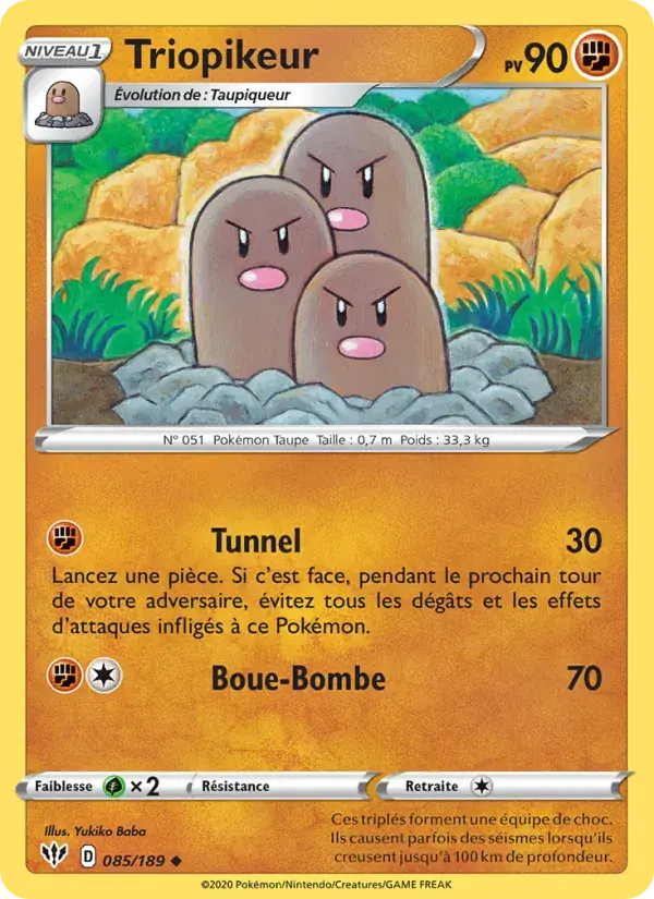 Triopikeur - 85/201 - Ténèbres Embrasées