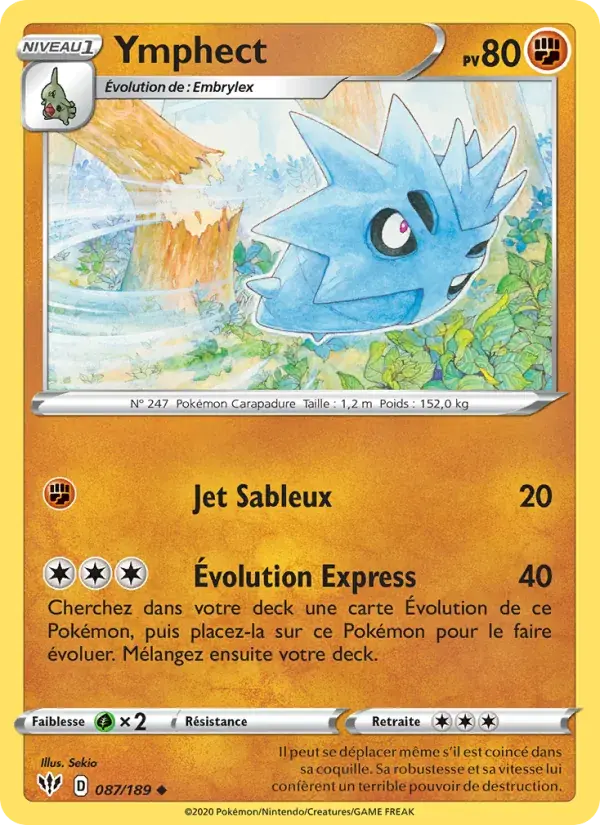 Ymphect - 87/201 - Ténèbres Embrasées