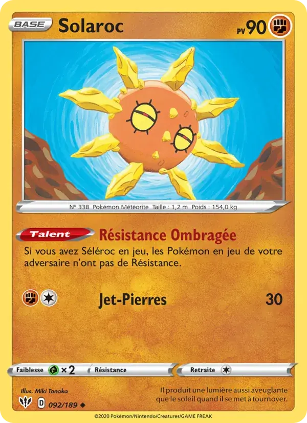 Solaroc - 92/201 - Ténèbres Embrasées