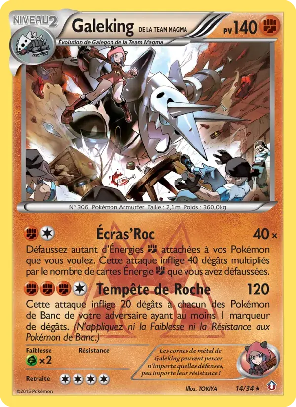 Galeking de la Team Magma - 14/34 - Double Danger