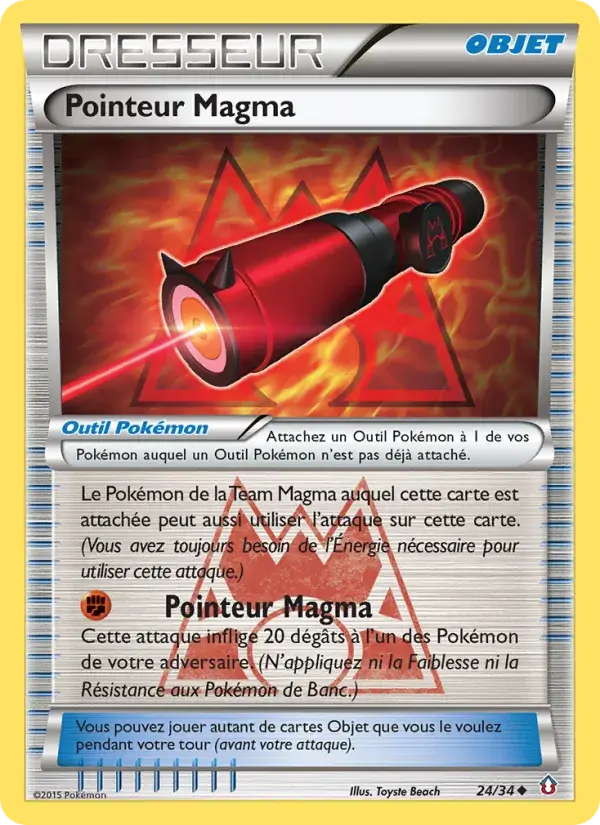 Pointeur Magma - 24/34 - Double Danger