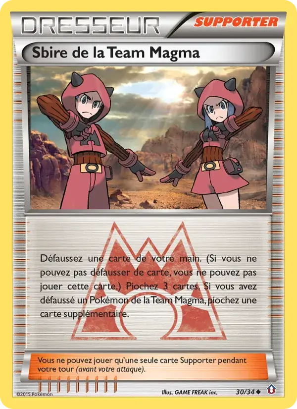 Sbire de la Team Magma - 30/34 - Double Danger