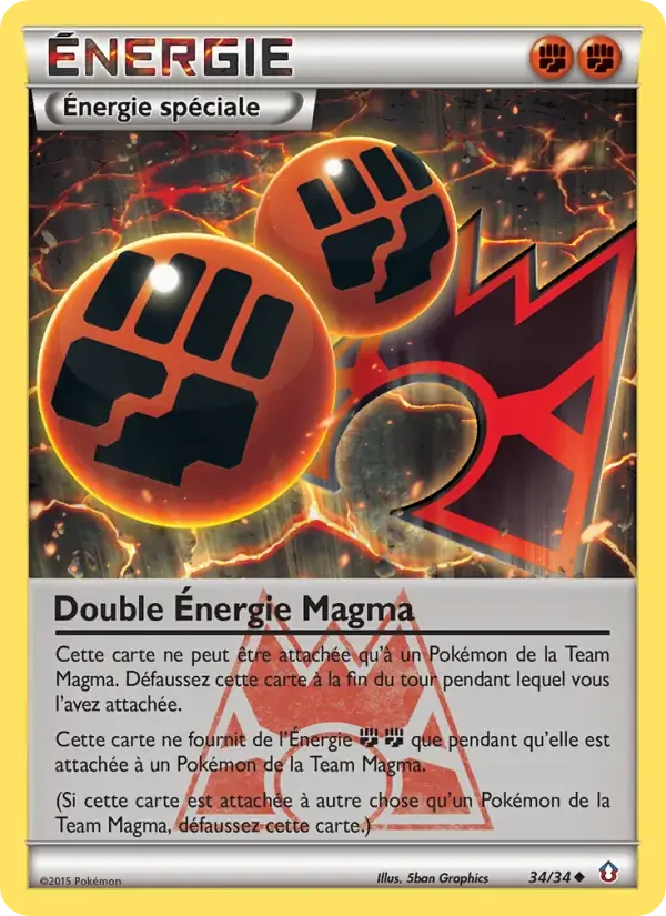 Double Énergie Magma - 34/34 - Double Danger