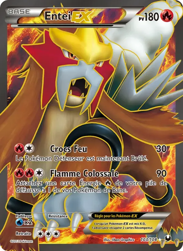 Entei-EX - 103/111 - Explorateurs Obscurs