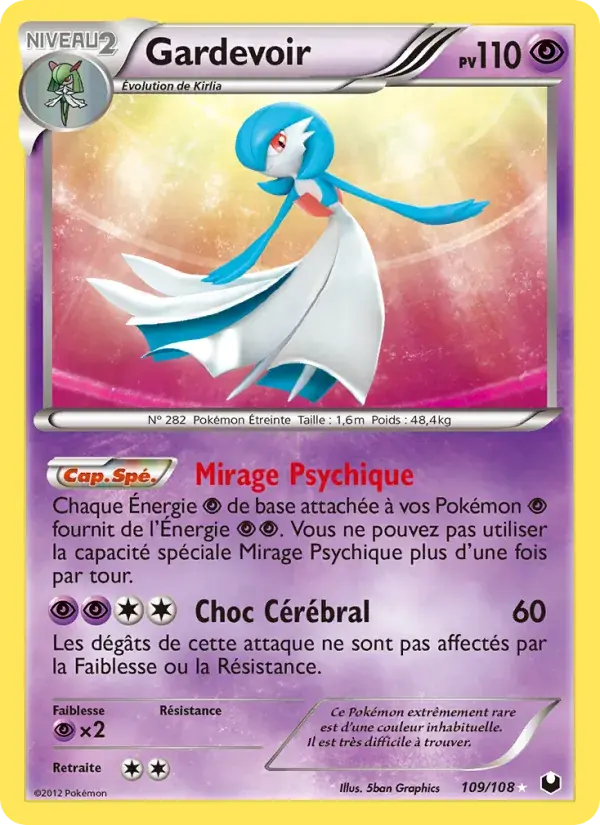 Gardevoir - 109/111 - Explorateurs Obscurs