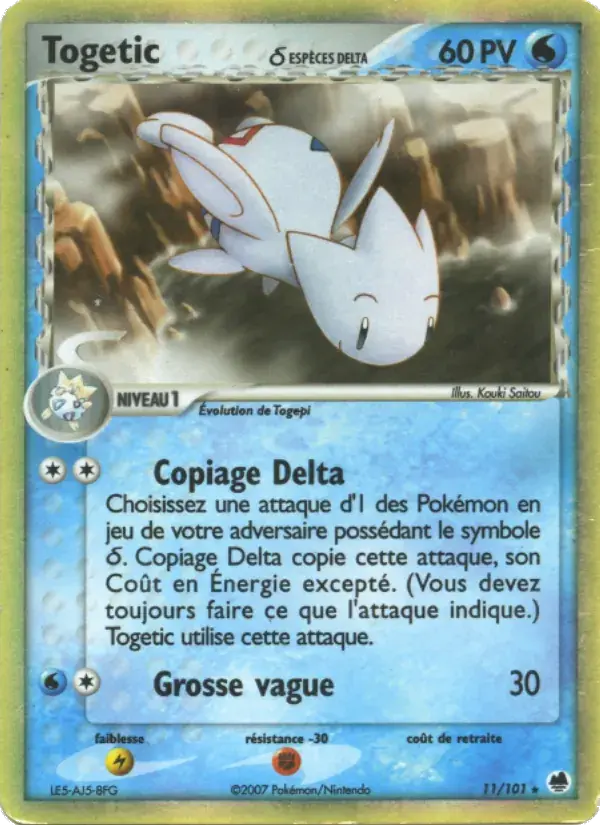 Togetic δ - 11/101 - EX Île des Dragons