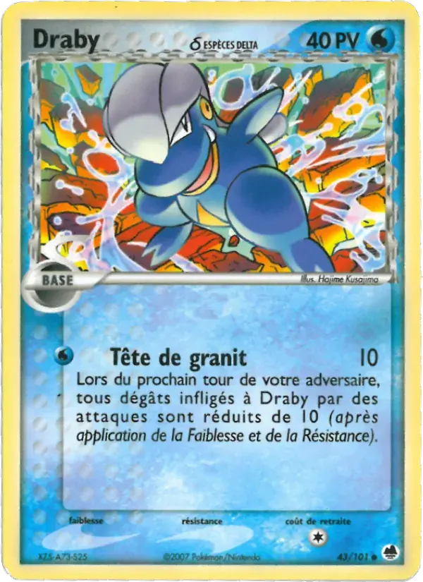 Draby δ - 43/101 - EX Île des Dragons