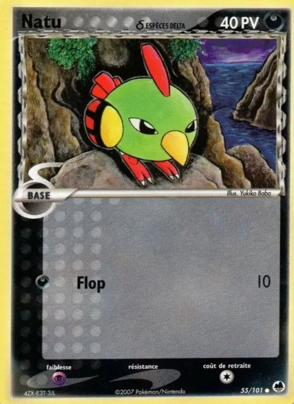 Natu δ - 55/101 - EX Île des Dragons