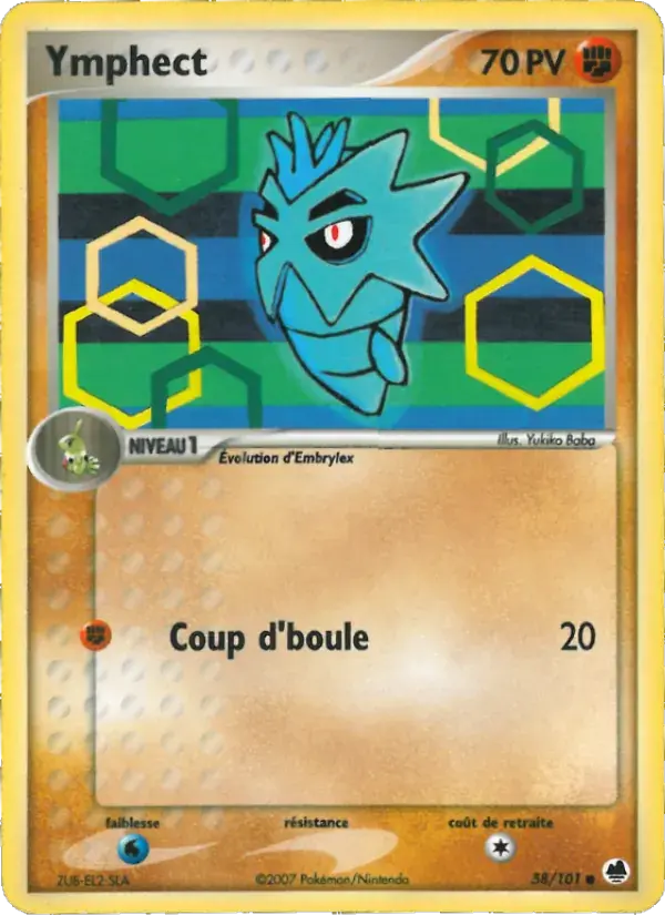 Ymphect - 58/101 - EX Île des Dragons