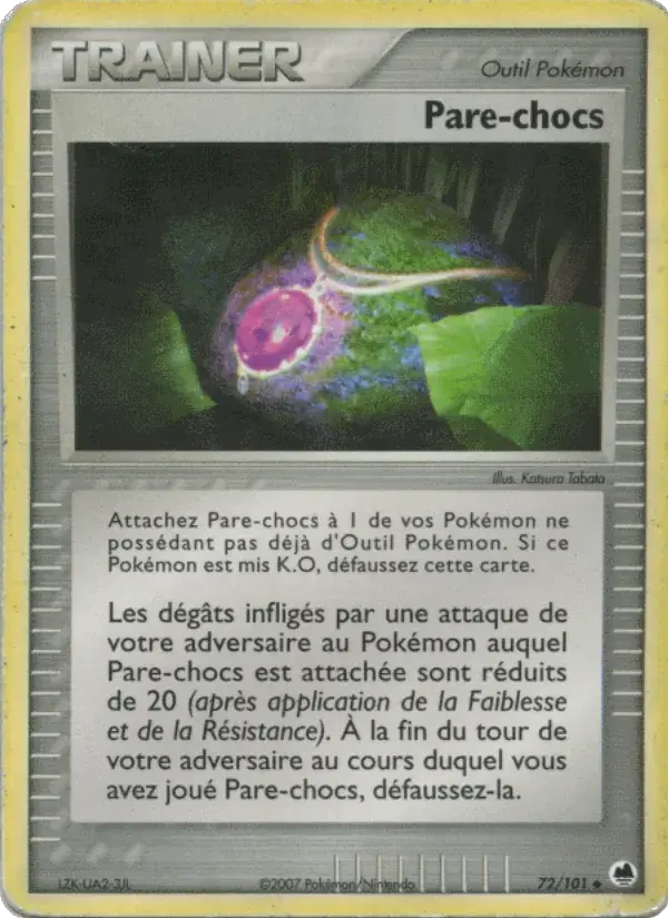 Pare-chocs - 72/101 - EX Île des Dragons