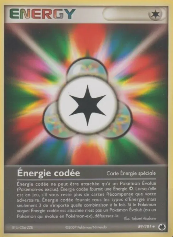 Énergie codée - 89/101 - EX Île des Dragons