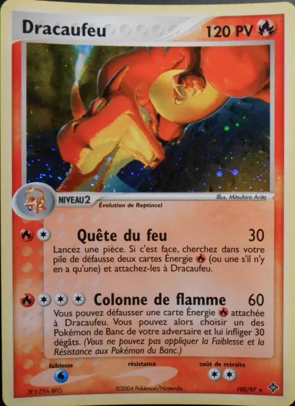 Dracaufeu - 100/100 - EX Dragon