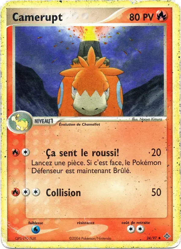 Camérupt - 24/100 - EX Dragon