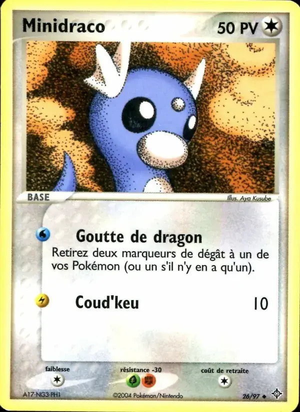 Minidraco - 26/100 - EX Dragon