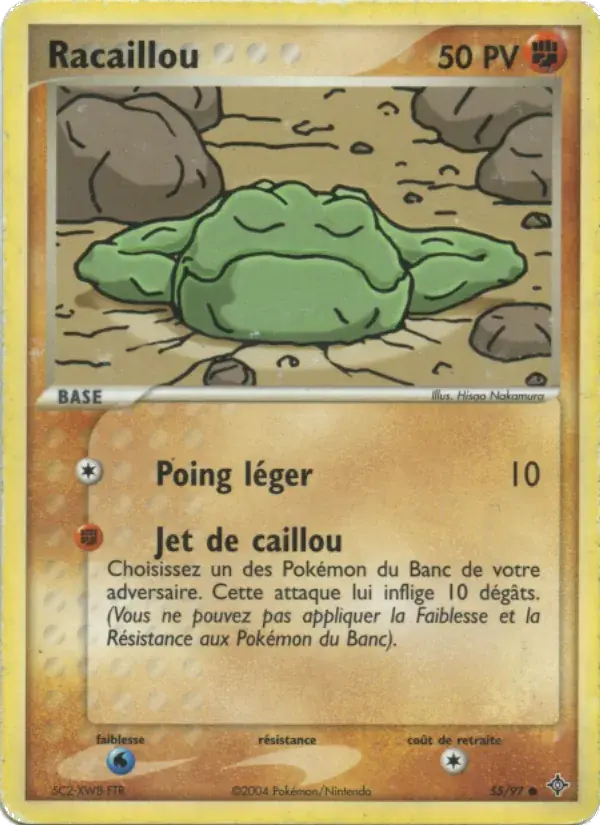 Racaillou - 55/100 - EX Dragon