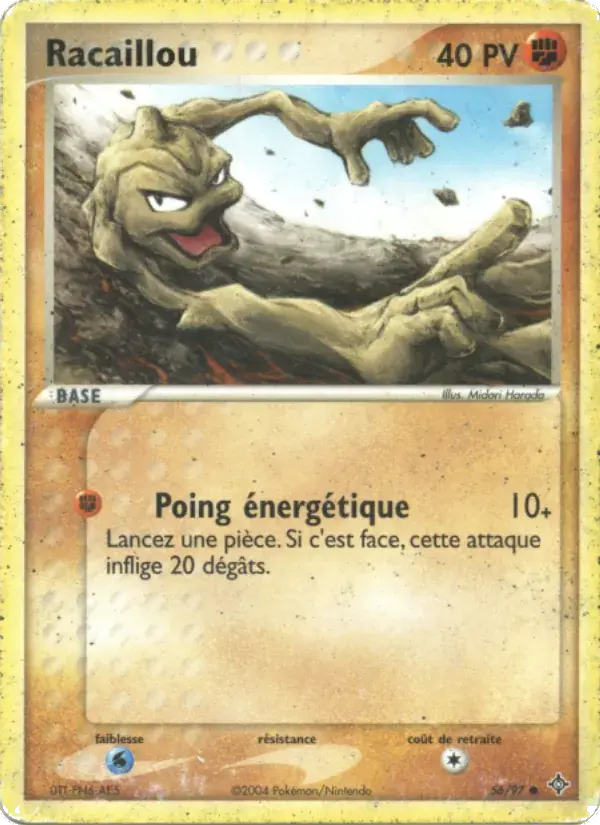 Racaillou - 56/100 - EX Dragon