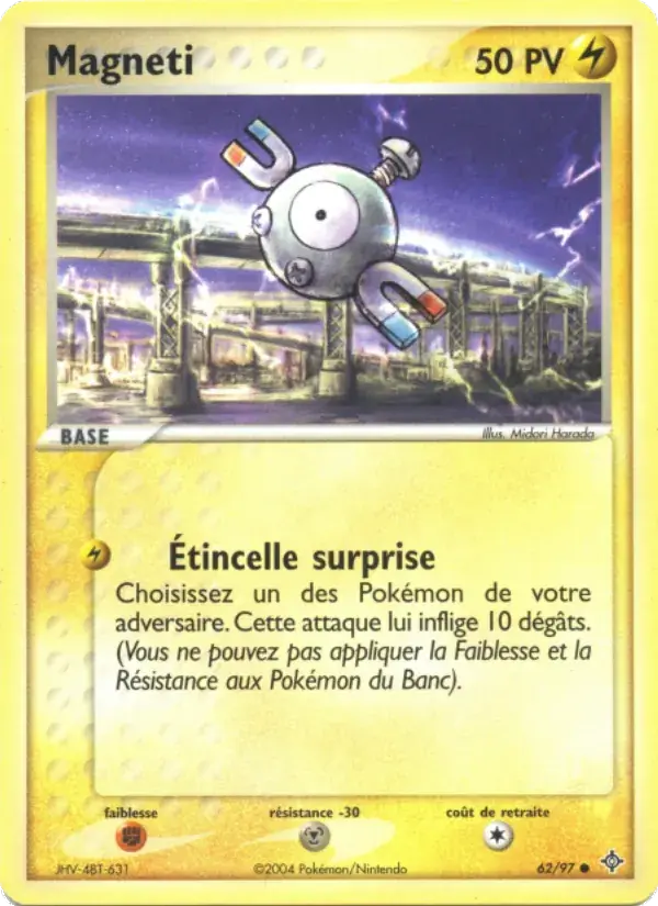 Magnéti - 62/100 - EX Dragon