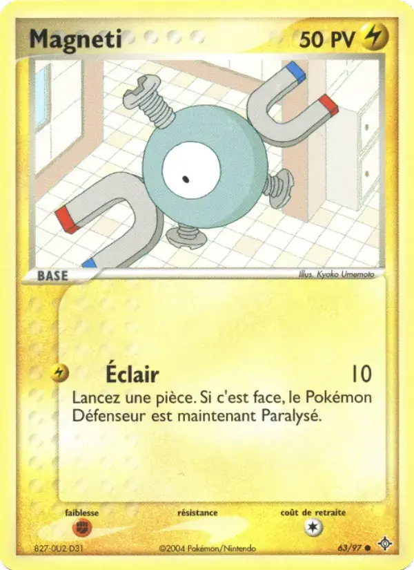 Magnéti - 63/100 - EX Dragon
