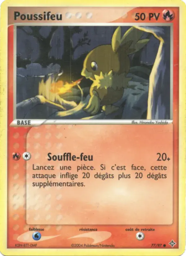 Poussifeu - 77/100 - EX Dragon