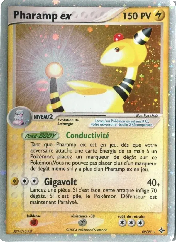 Pharamp ex - 89/100 - EX Dragon