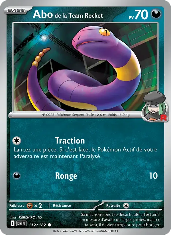 Abo de la Team Rocket - 112/244 - Rivalités Destinées
