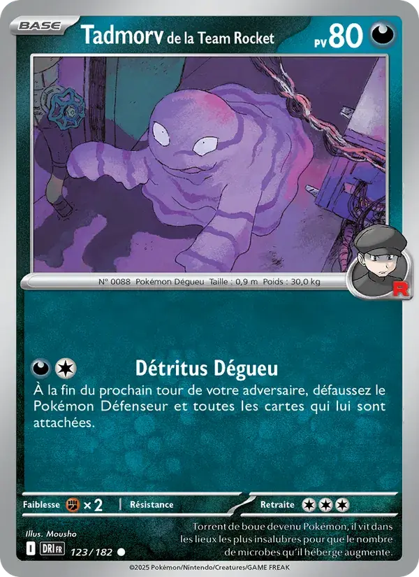 Tadmorv de la Team Rocket - 123/244 - Rivalités Destinées