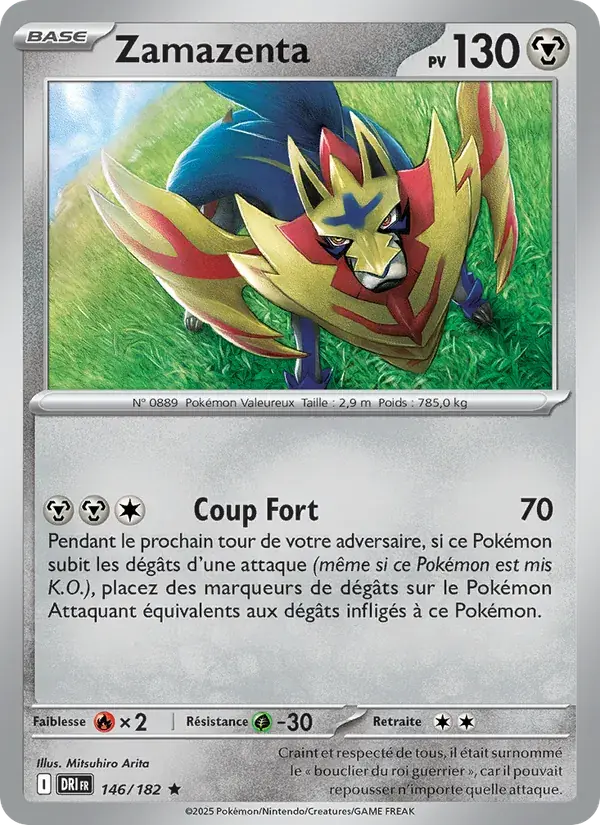 Zamazenta - 146/244 - Rivalités Destinées