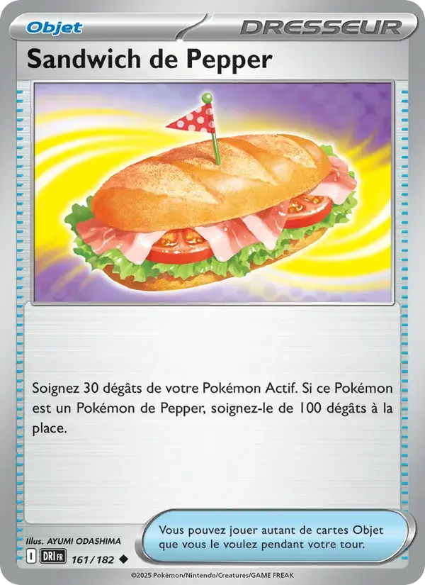 Sandwich de Pepper - 161/244 - Rivalités Destinées